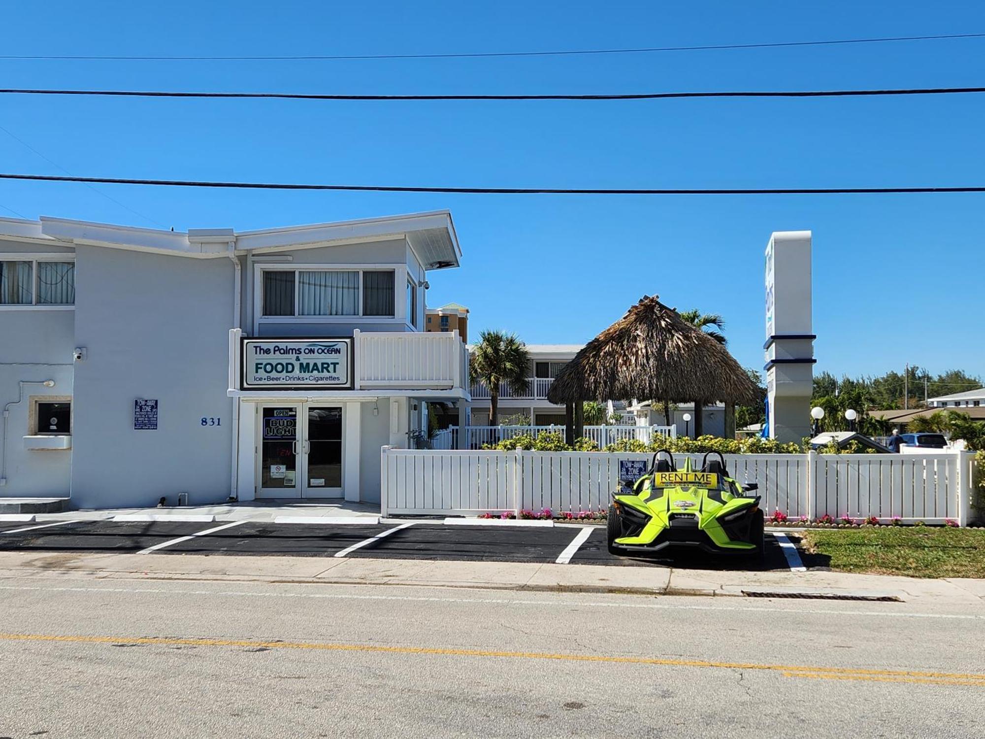 The Palms On Ocean Motel Pompano Beach Exterior photo
